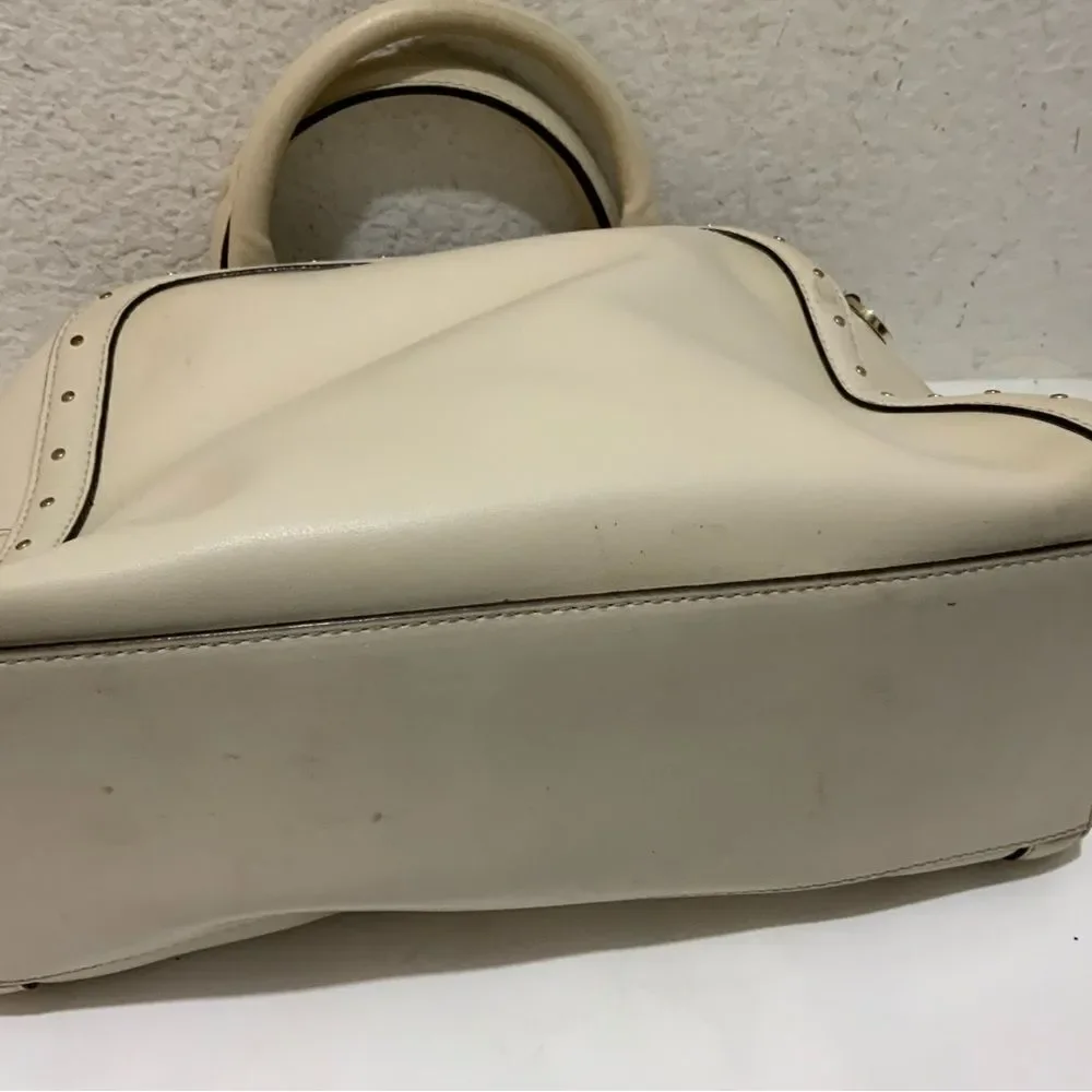 Kate Spade Rocki Helena Street Satchel Handbag off white